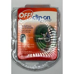 OFF Clip On Mosquito Repellent Device Battery Operated No Spray No Mess